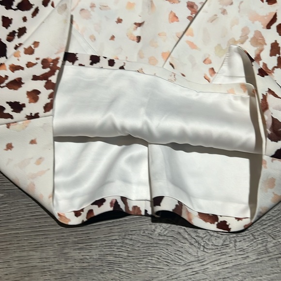 Keepsake Such Great Heights Brown and Ivory Print Dress - Picture 14 of 16